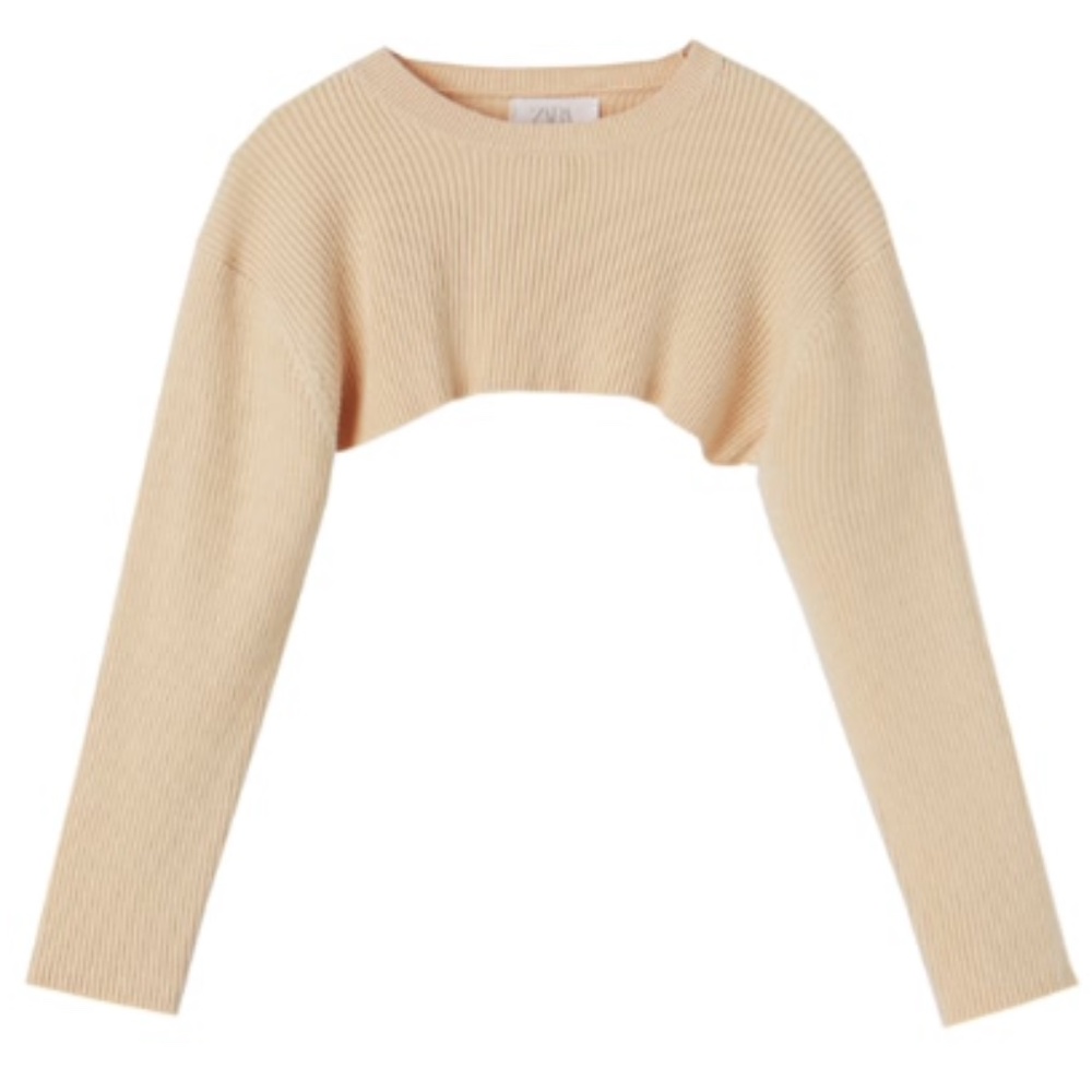 Girls ZARA half top SIZE 6-7